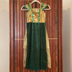 CHASING FIREFLIES WISHCRAFT MEDUSA GIRL COSTUME WITH GOLD SNAKE NECKLACE